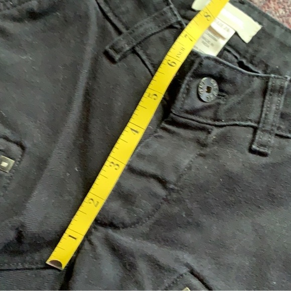 Diesel Black Denim Utility Jean Capris - Picture 13 of 15